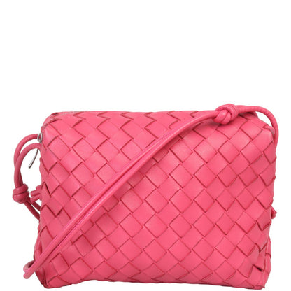 Bottega Veneta Intrecciato Loop Camera Bag Small