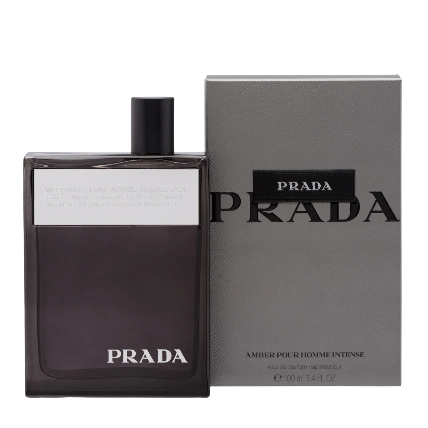 Prada Amber Pour Homme Intense Men;s Perfume/Cologne For Men Eau de Parfum 3.4 oz Edp