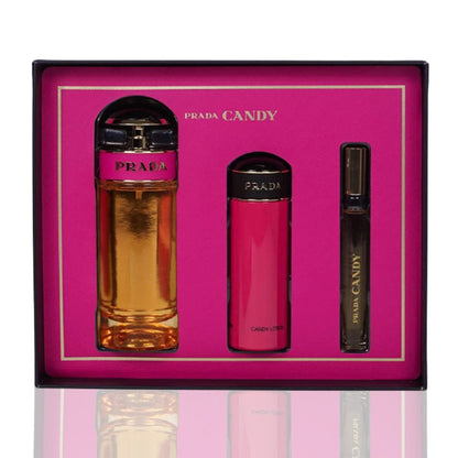 Prada Candy Gif Set Perfume For Women Eau De Parfum 2.7 oz