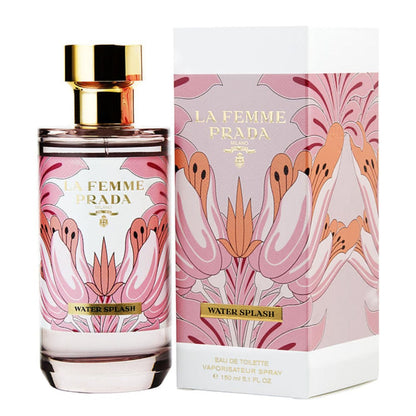 Prada La Femme Water Splash Women's Perfume/Cologne For Women Eau de Toilette 5.1 oz Edt